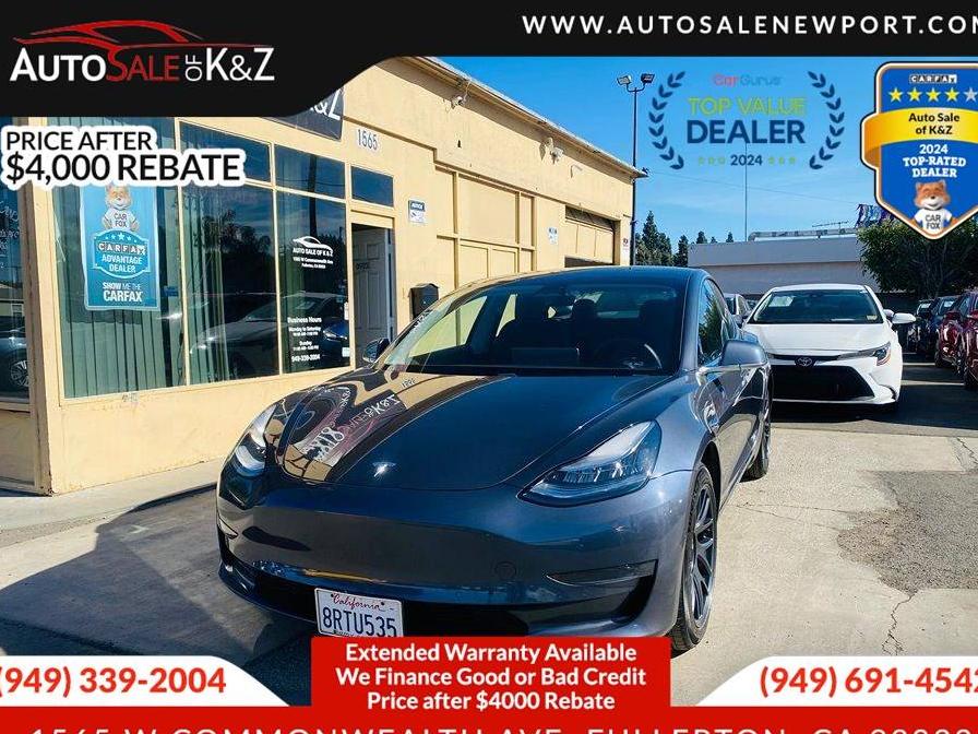 TESLA MODEL 3 2020 5YJ3E1EAXLF745530 image